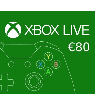 XBOX Live €80 Prepaid Card Xbox Series X|S Key EUROPE